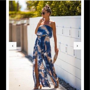 Vici strapless jumpsuit